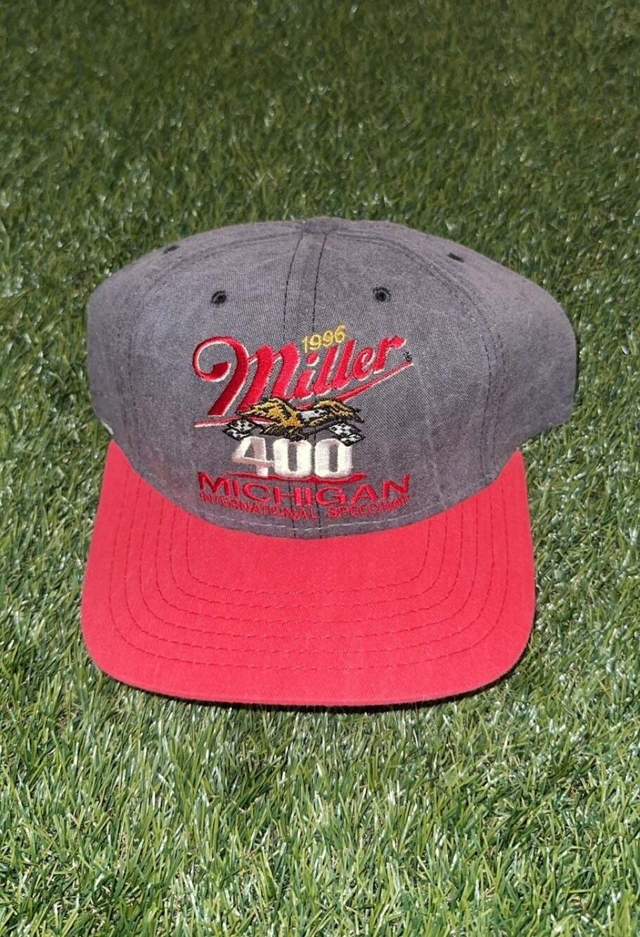 American Needle 1996 Miller 400 Michigan International Speedway Vintage Snapback
